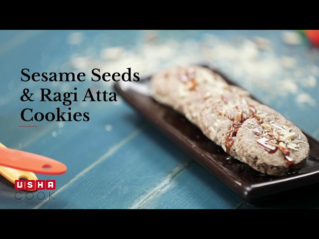 Sesame Seeds & Ragi Atta Cookies